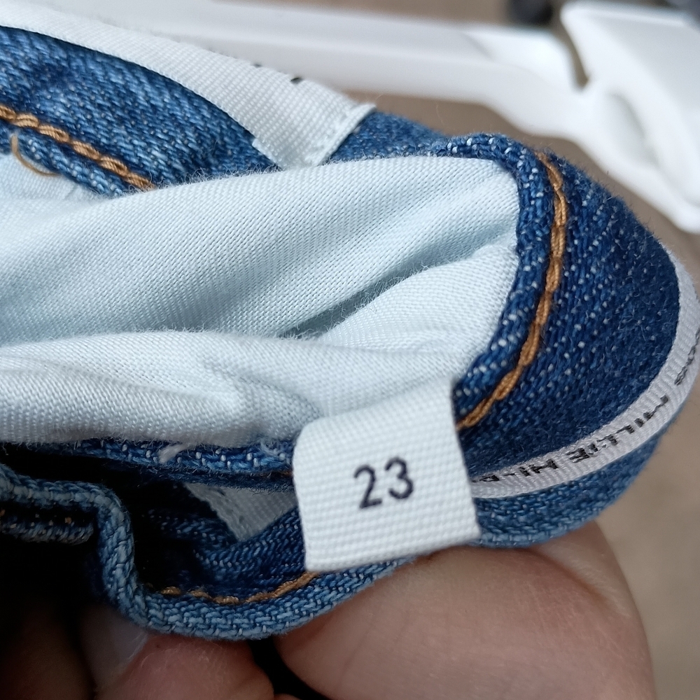Denim Forum Artizia Blue Denim Cargo Pants_23 - Picture 6 of 7